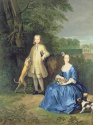 Portrait de Maître Edward et Miss Mary Macro, 1733